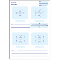 Ficha de Raio X 4 Espaços