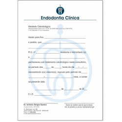 Atestado Endodontia