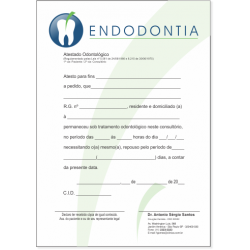 Atestado Endodontia